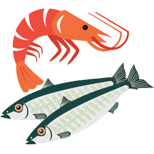 Pescados y mariscos